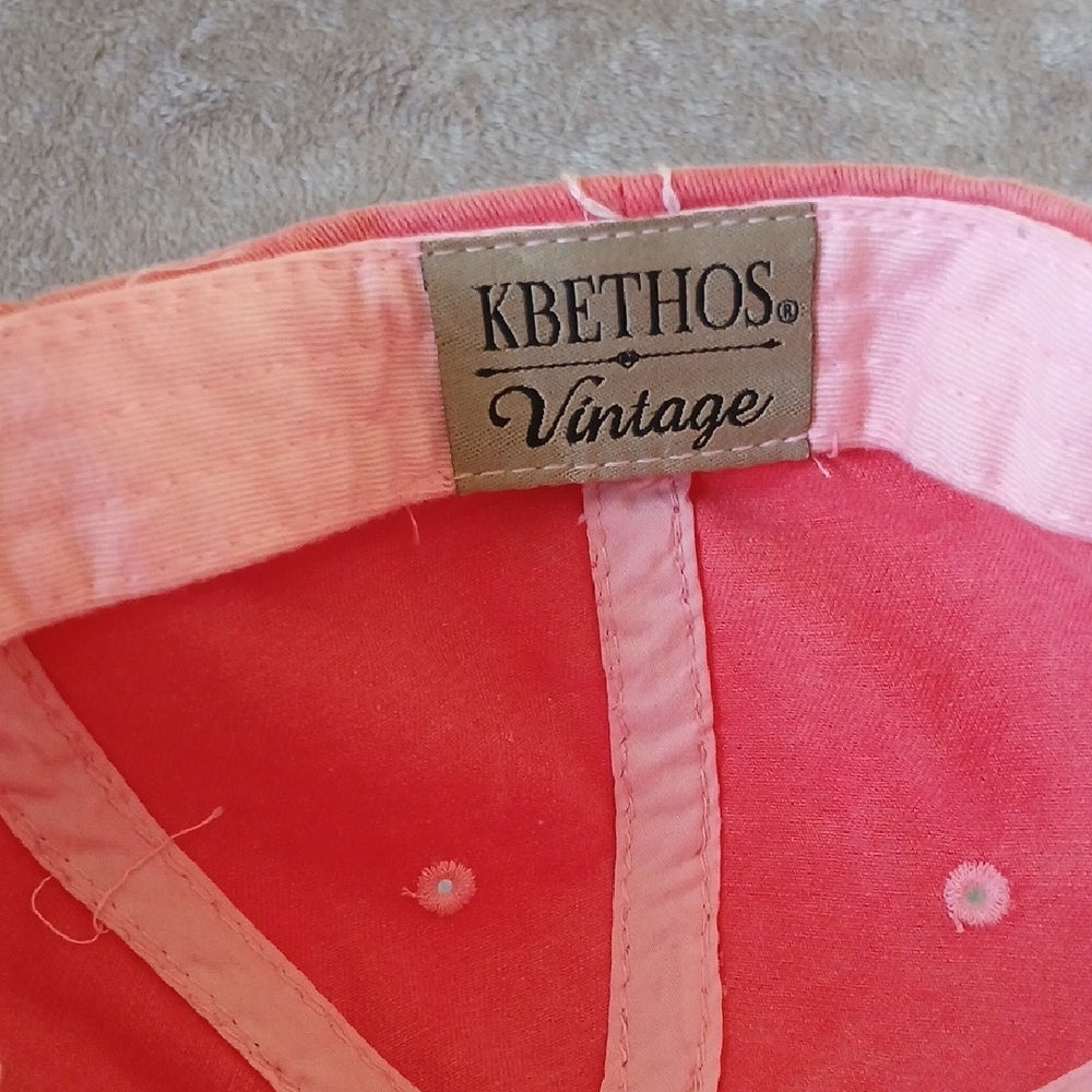 Kbethos Vintage Pink Football Mom Cap - Picture 3 of 7